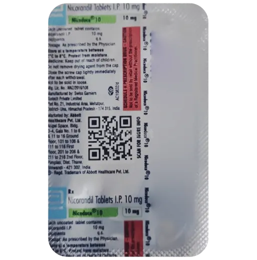 nicoduce 10mg tablet 20's